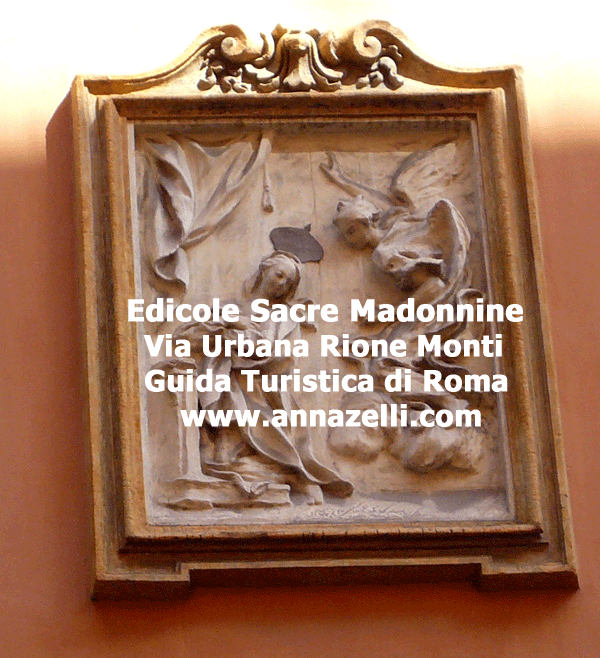 edicole sacre madonnine via urbana roma