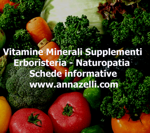 ERBORISTERIA VITAMINE E MINERALI SUPPLEMENTI ALIMENTARI