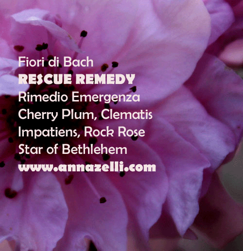 RESCUE REMEDT, RIMEDIO DI EMERGENZA,FIORE DI BACH, FIORE DELL'ANIMA,TERAPIA VIBRAZIONALE,FLORITERAPIA,NATUROPATIA