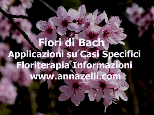 FIORI DI BACH CASI SPECIFICI FLORITERAPIA ERBORISTERIA NATUROPATIA