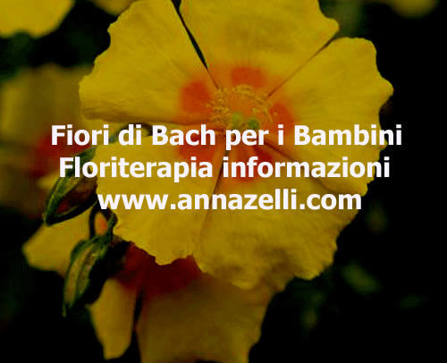 FIORI DI BACH PER I BAMBINI FLORITERAPIA ERBORISTERIA NATUROPATIA