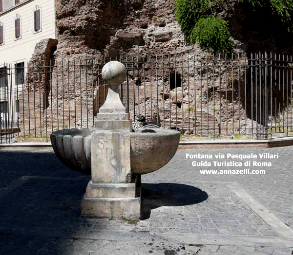 fontana a via pasquale villari (roma)
