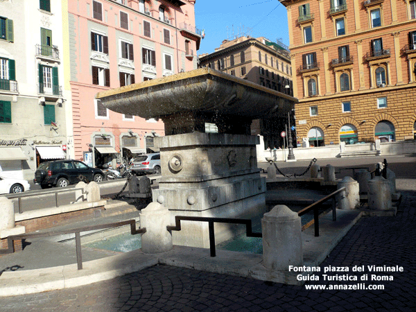 fontana piazza del viminale roma