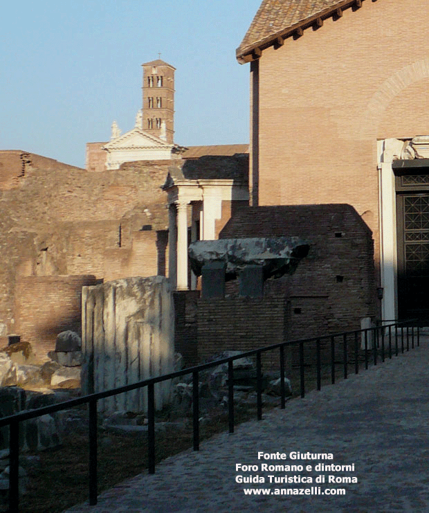 fonte di giuturna foro romano e dintorni roma