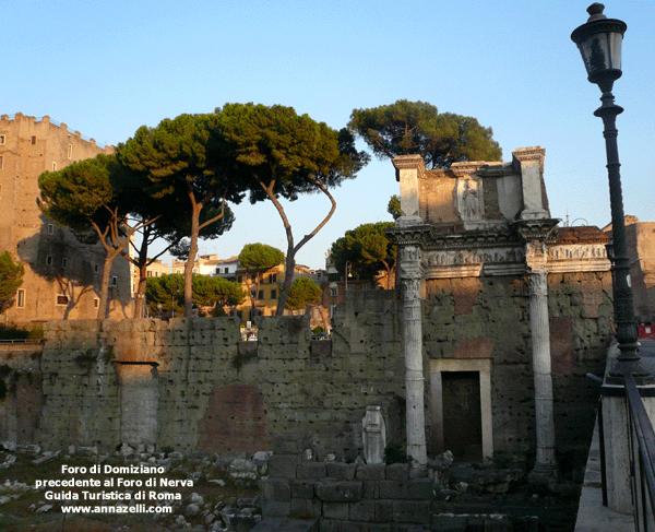 foro di domiziano fori imperiali roma