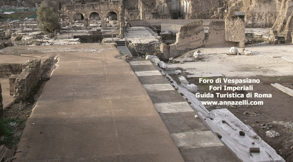 foro di vespasiano o tempio della pace fori imperiali roma