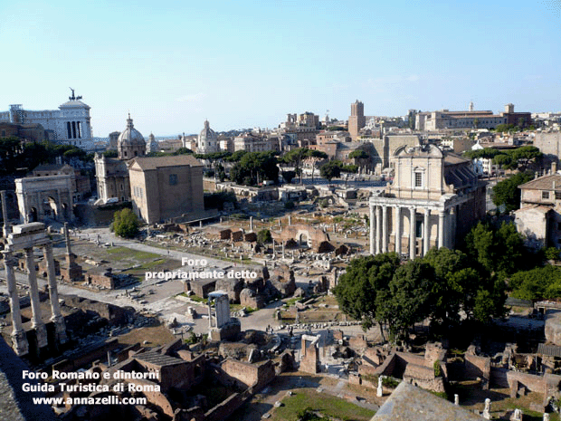 foro propriamente detto foro romano e dintorni roma