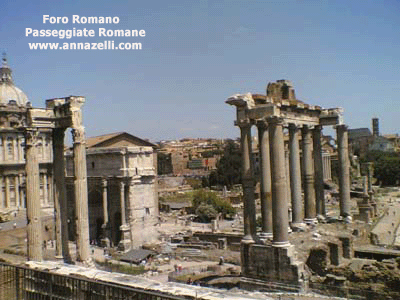 foro romano passeggiate romane