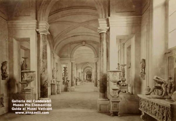 galleria dei candelabri museo pio clementino (musei vaticani)