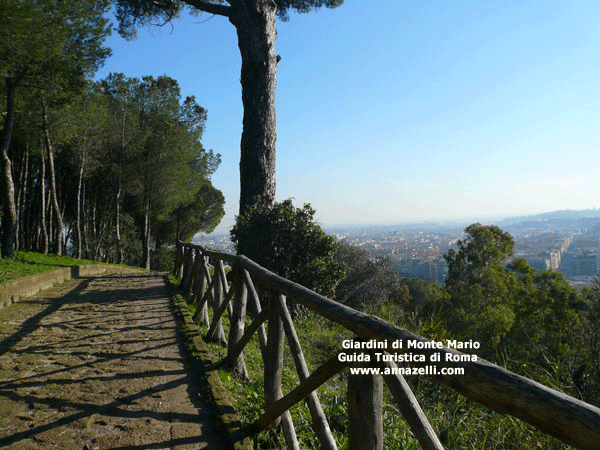 giardini di monte mario roma