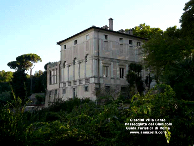 giardini villa lante passeggiata giardini del gianicolo roma