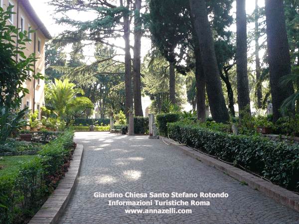giardino chiesa santo stefano rotondo roma