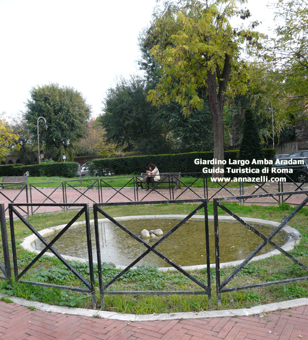 giardino di largo Amba Aradam Roma