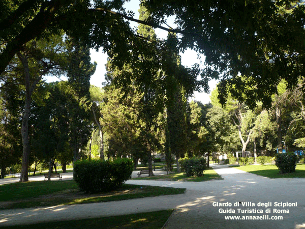 giardino villa degli scipioni caracalla e dintorni (roma)