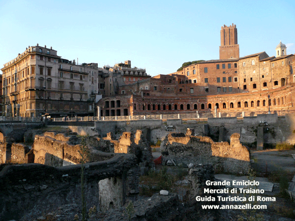 grande emiciclo mercati traianei roma