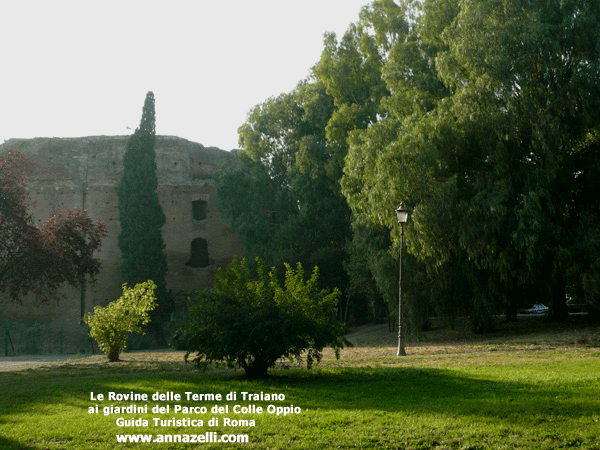 i giardini del colle oppio roma