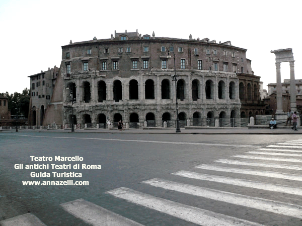 il teatro marcello gli antichi teatri di roma