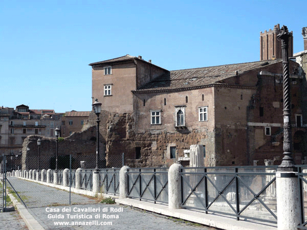 la casa dei cavalieri di rodi a roma