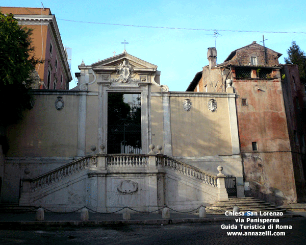 la chiesa di san lorenzo in panisperna a roma