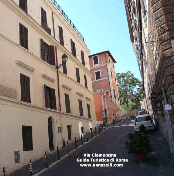 la via clementina a roma