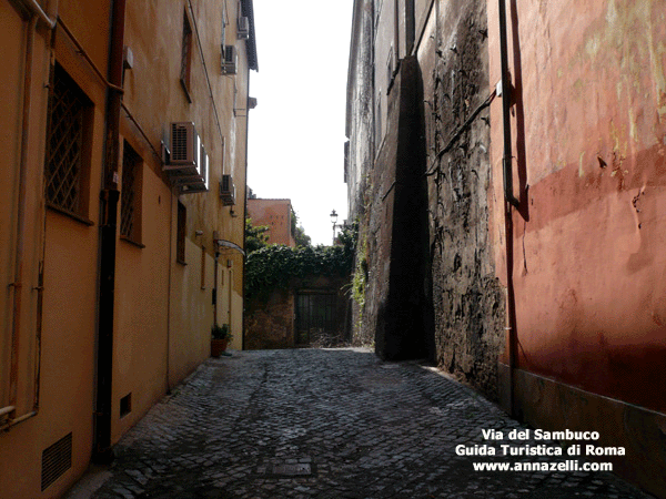 la via del Sambuco