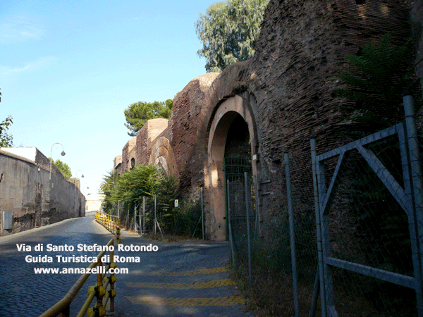 la via di santo stefano rotondo roma