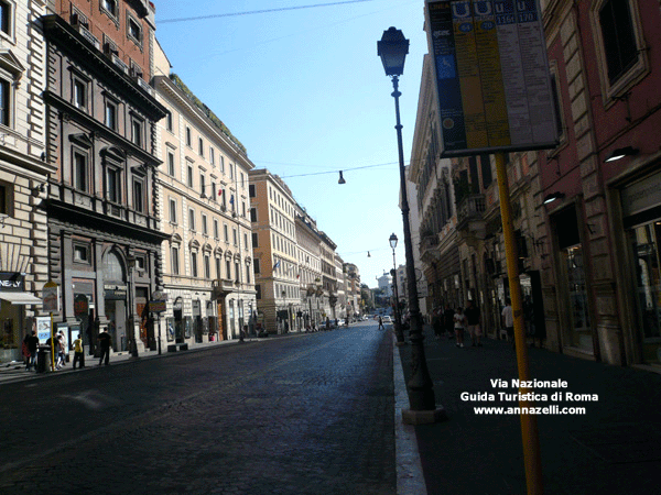 la via nazionale roma