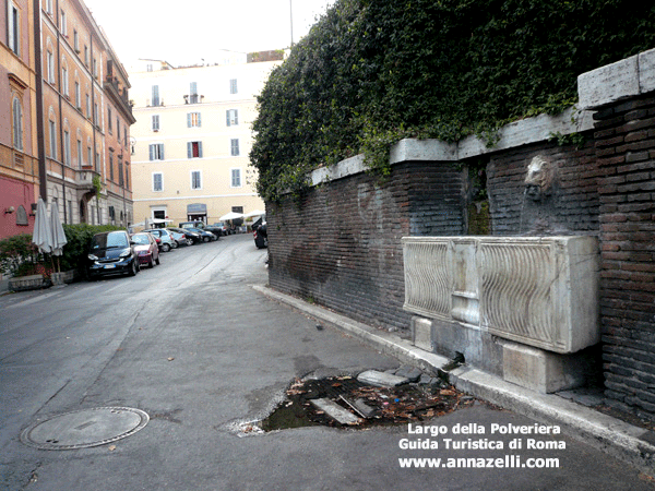 largo della polveriera roma