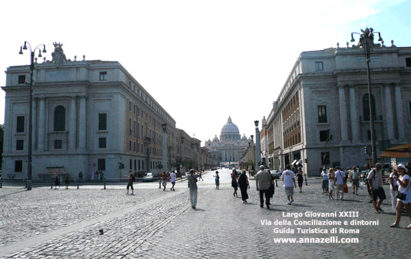largo giovanni xxxiii via della conciliazione e dintorni roma