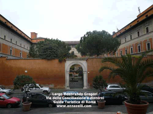 largo ildebrando gregori via della conciliazione e dintorni roma