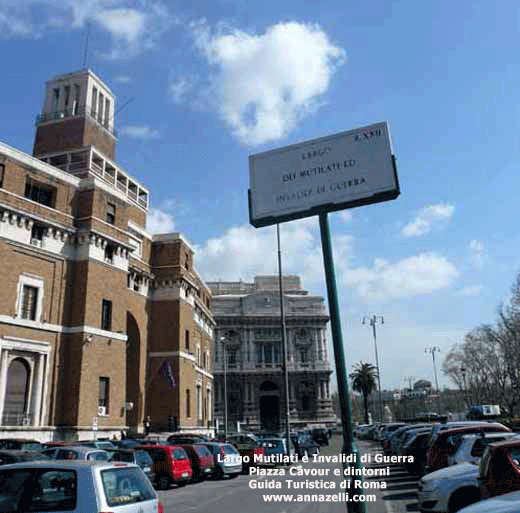 largo mutilati e invalidi di guerra piazza cavour e dintorni roma