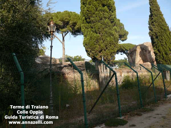 le Terme di Traiano Roma