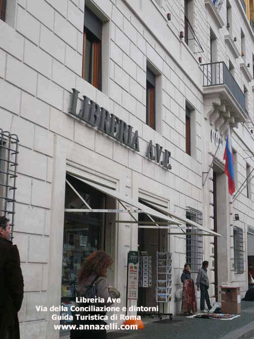 libreria ave via della conciliazione e dintorni roma