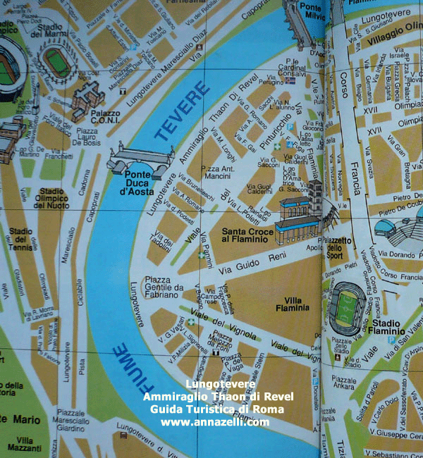 lungotevere ammiraglio thaon di revel roma