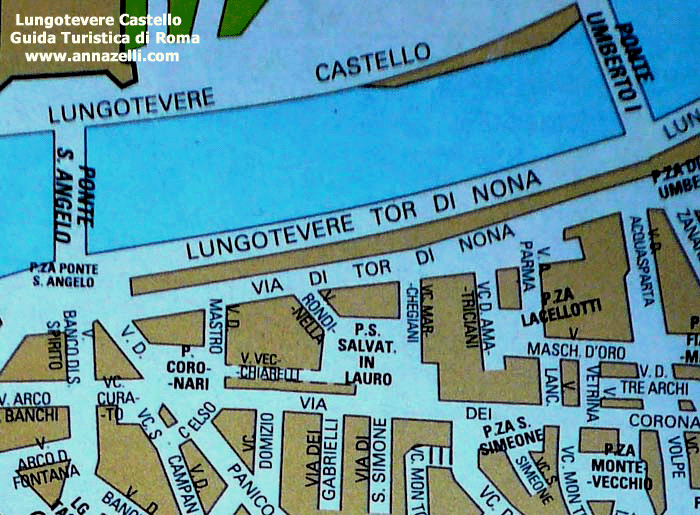 lungotevere castello roma