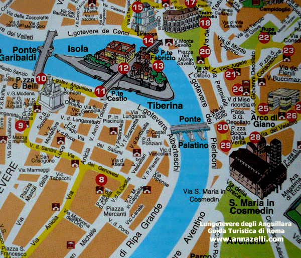 lungotevere degli anguillara roma