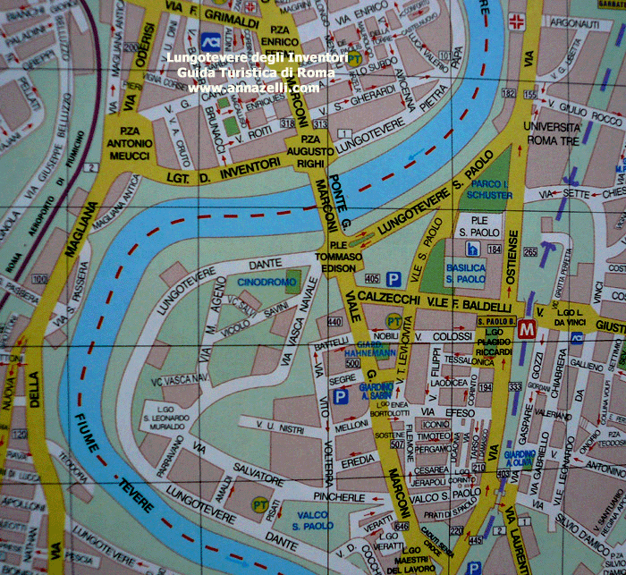 lungotevere degli inventori roma