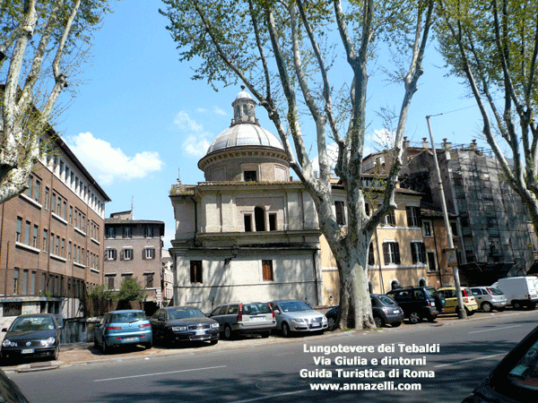 lungotevere dei tebaldi via giulia e dintorni roma