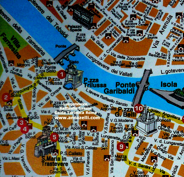 lungotevere raffaello sanzio roma
