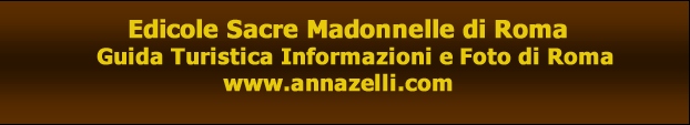 madonnelle edicole sacre di roma