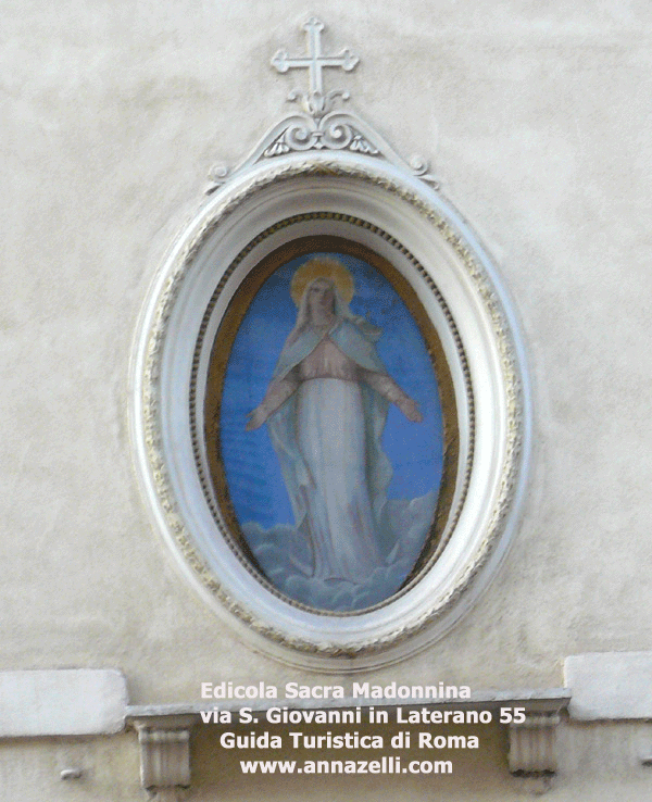 madonnina via san giovanni in laterano, roma
