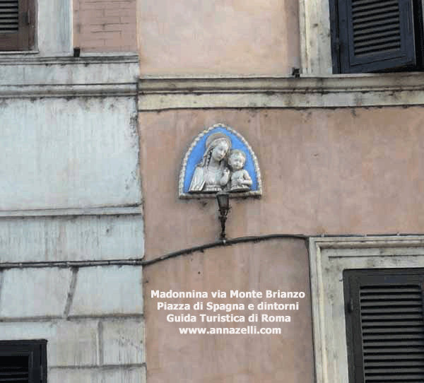 edicola sacra madonnina via di monte brianzo piazza di spagna e dintorni roma