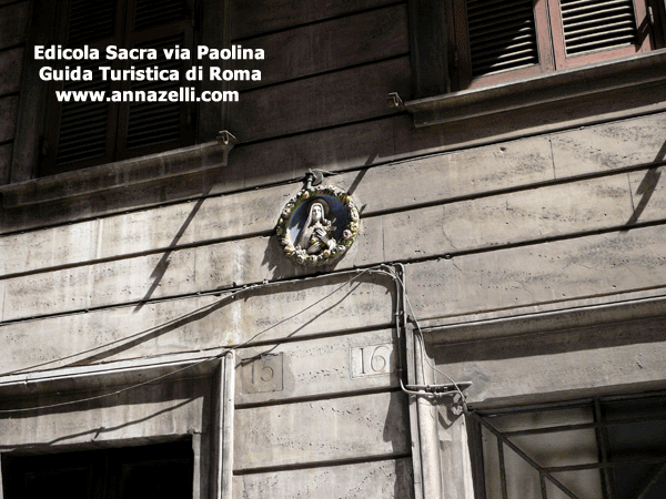 madonnina via paolina 16 roma