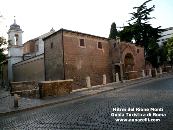 mitrei del rione monti (roma)