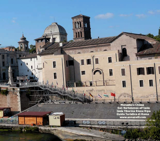monastero chiesa san bartolomeo all'isola tiberina roma