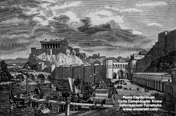 mons capitolinum colle campidoglio colli e monti di roma