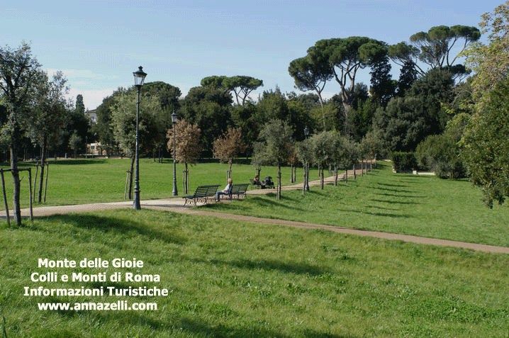 monte delle gioie colli e monti di roma