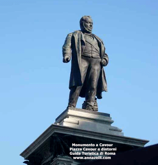 monumento a camillo benso conte di cavour piazza cavour e dintorni roma