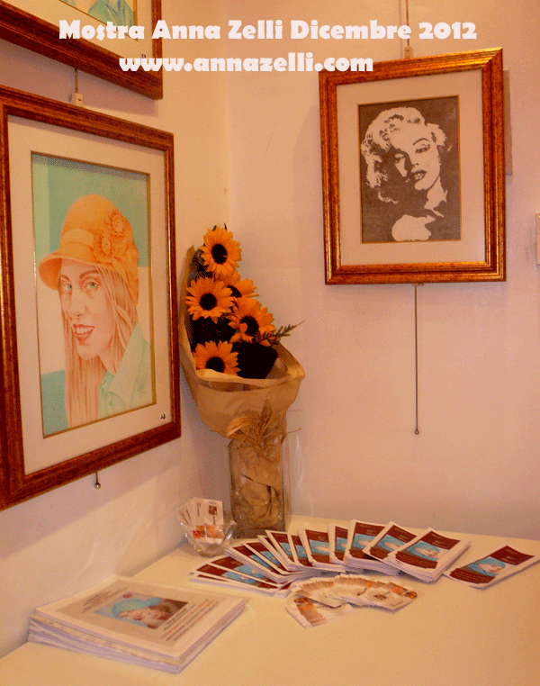 MOSTRA DI PITTURA ANNA ZELLI DICEMBRE 2011