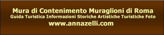 mura di contenimento muraglioni di roma